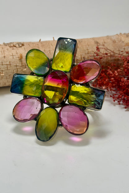 Flower Power 3 Line Cuff Style 6