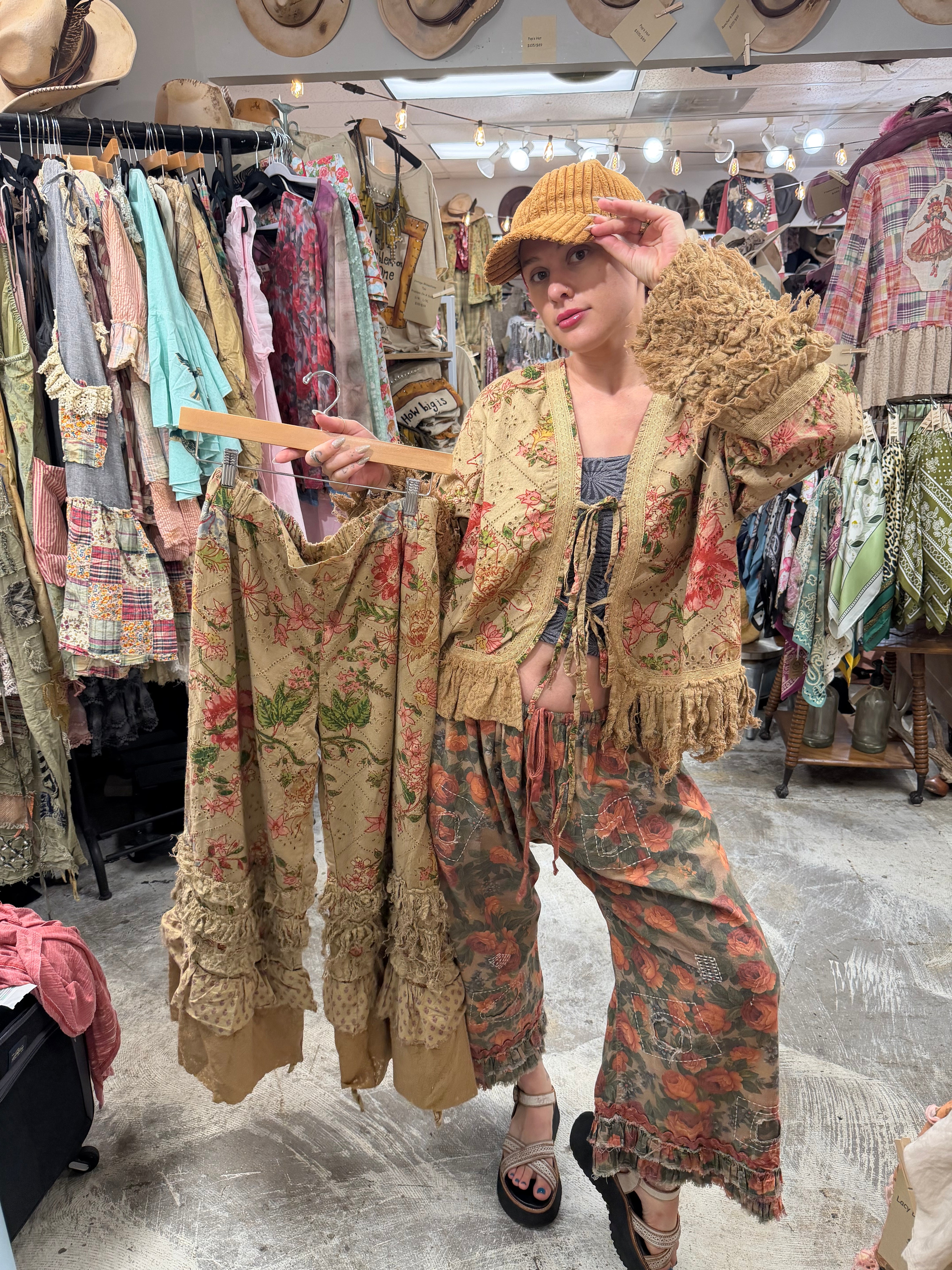 Tattered Flowers Jacket