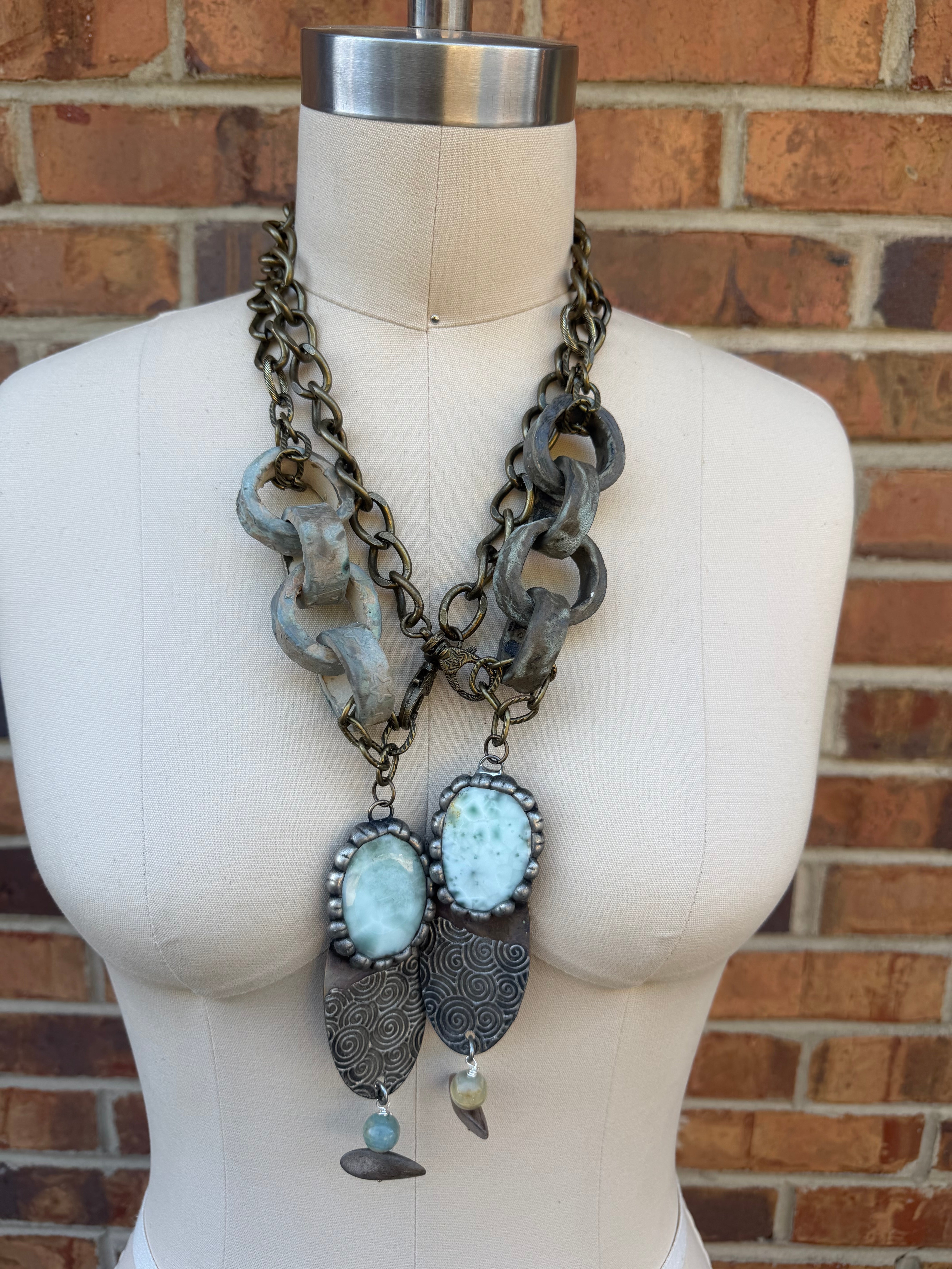Big Bolts & Thing Necklace