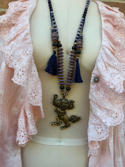 Final Sale - Dancing Dragon Necklace