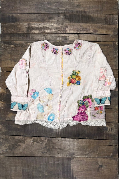 Gilded Bloom Top in Flutter