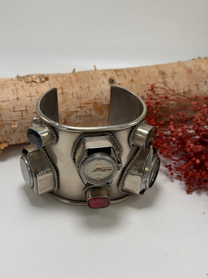 Tick Tock Time 8 Piece Watch Cuff