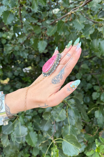 The Pink Dynasty Ring