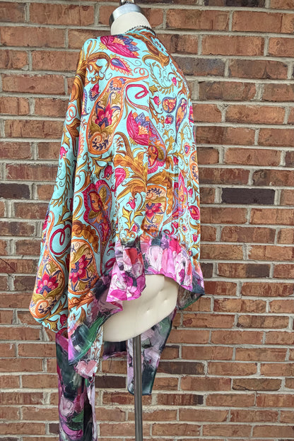 Sale - Colorful Throw Kimono