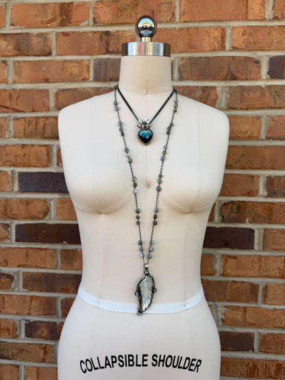 Feather in Flight Necklace