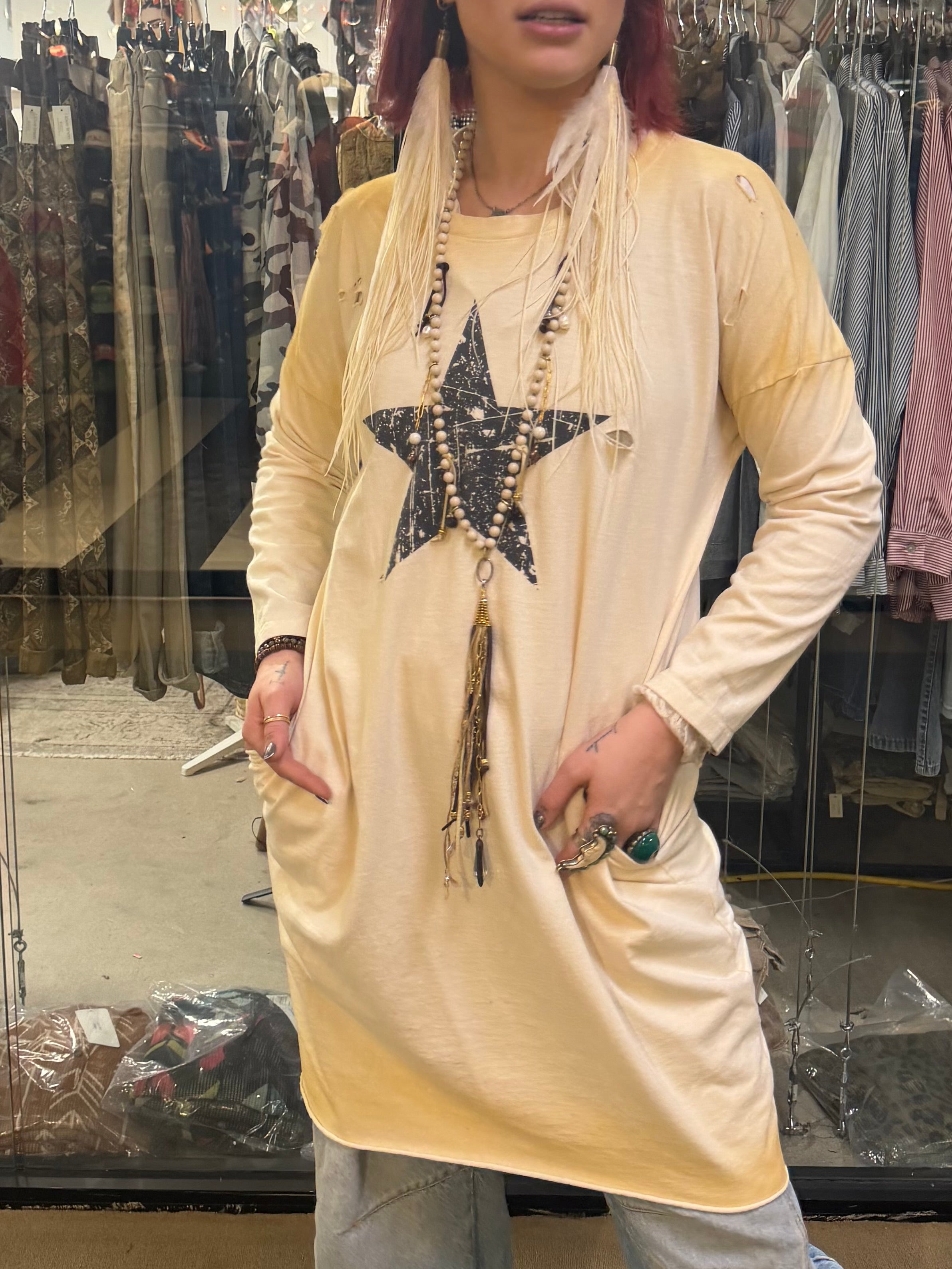 Not Your Boyfriends Oversized Tunic