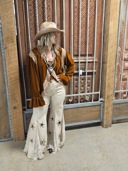 Sequins in Hayfield Pant