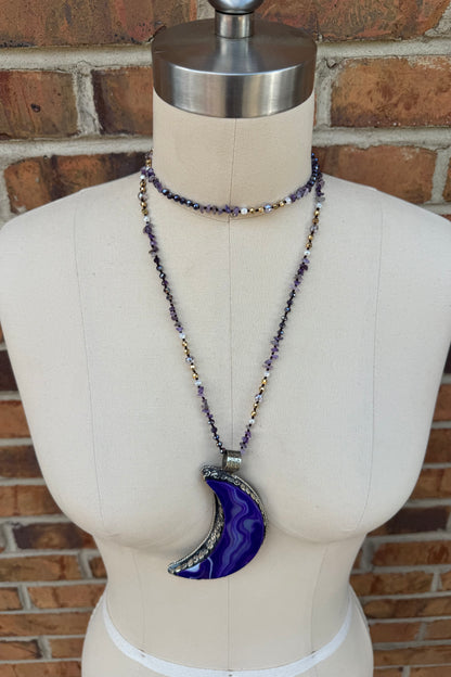 Crescent Night Necklace