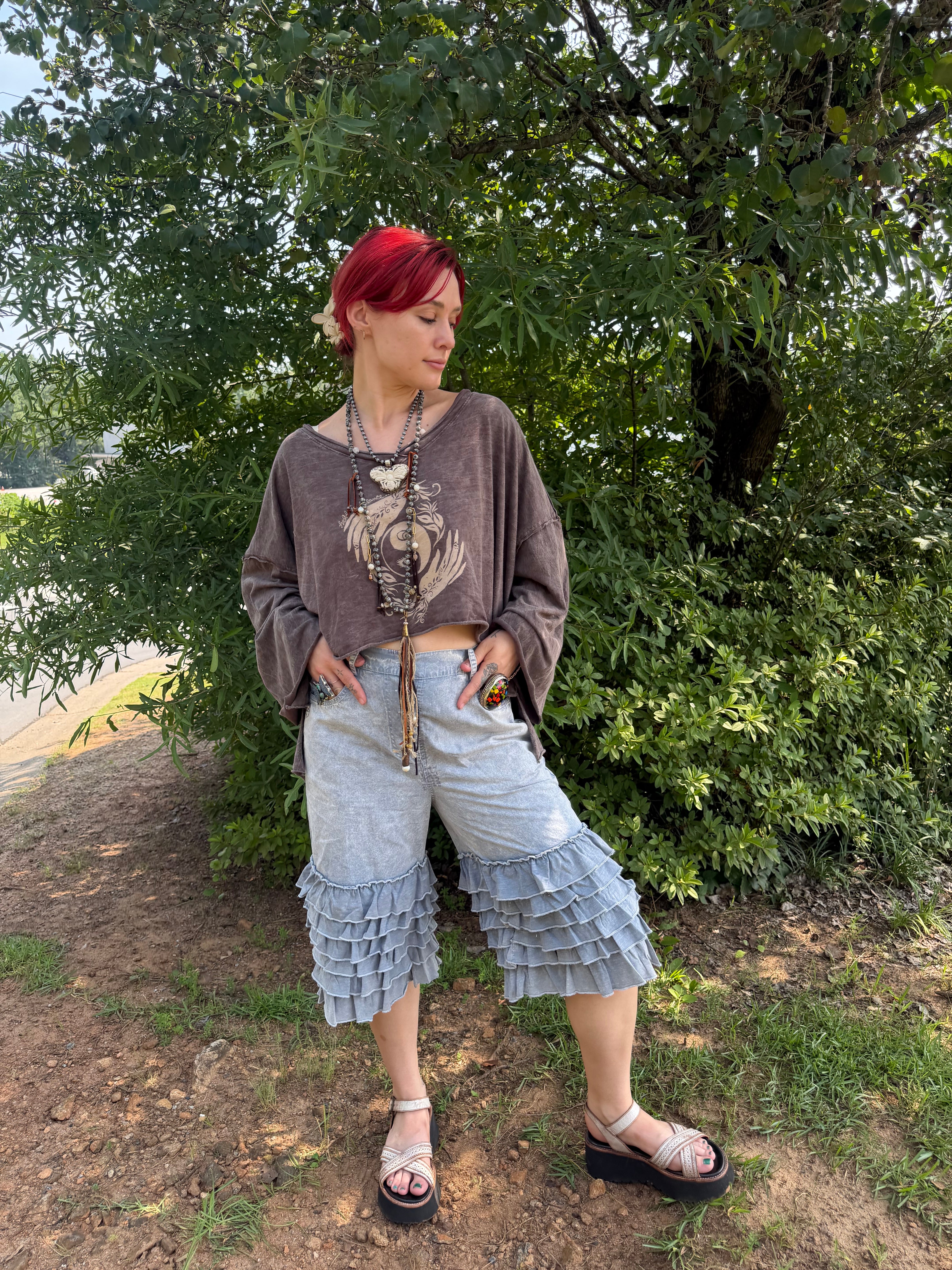Ruffle My Feathers Bloomer Shorts