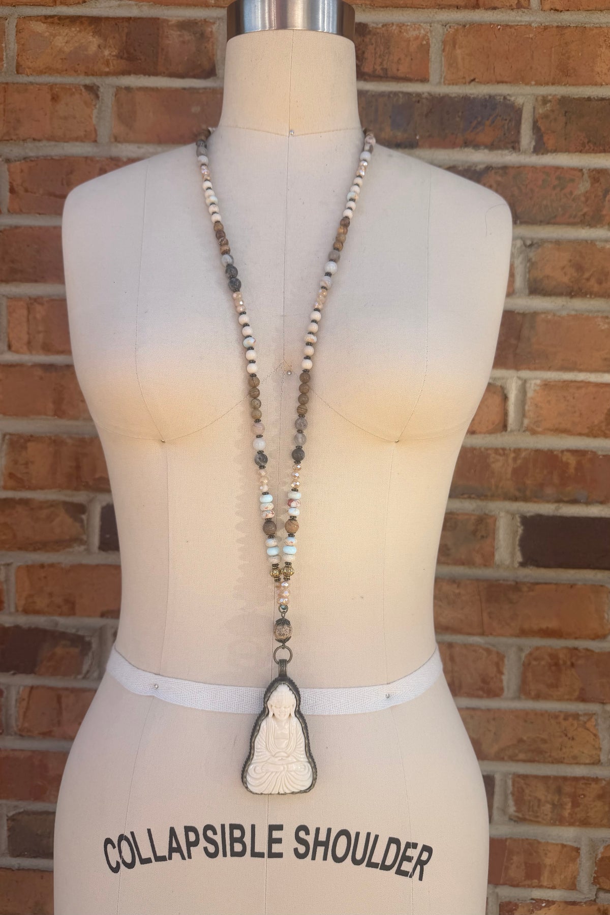 Inner Peace Statement Necklace