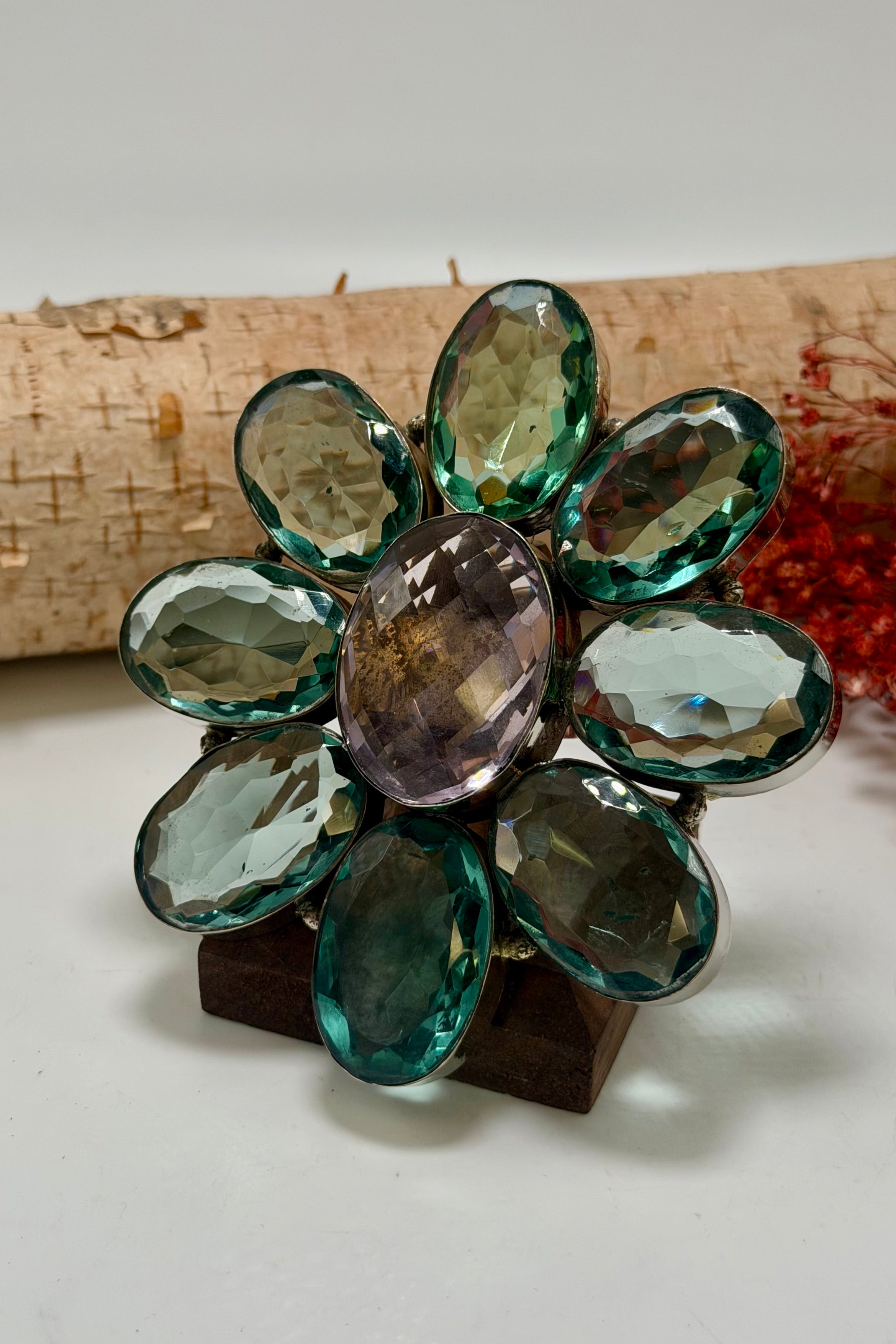 Flower Power Ring Style 9