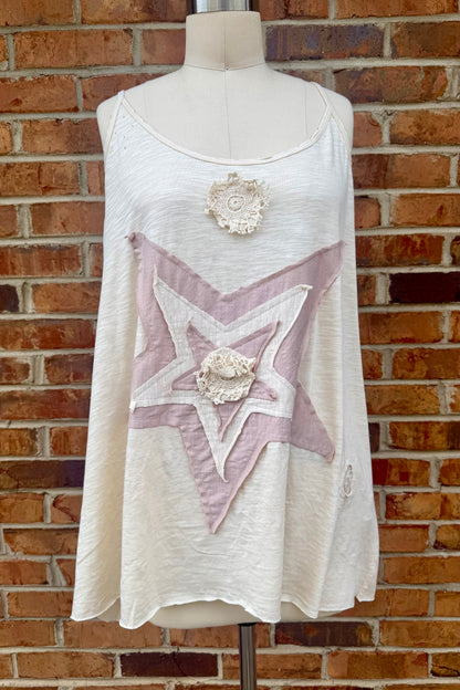 Star Girl Patched Cami