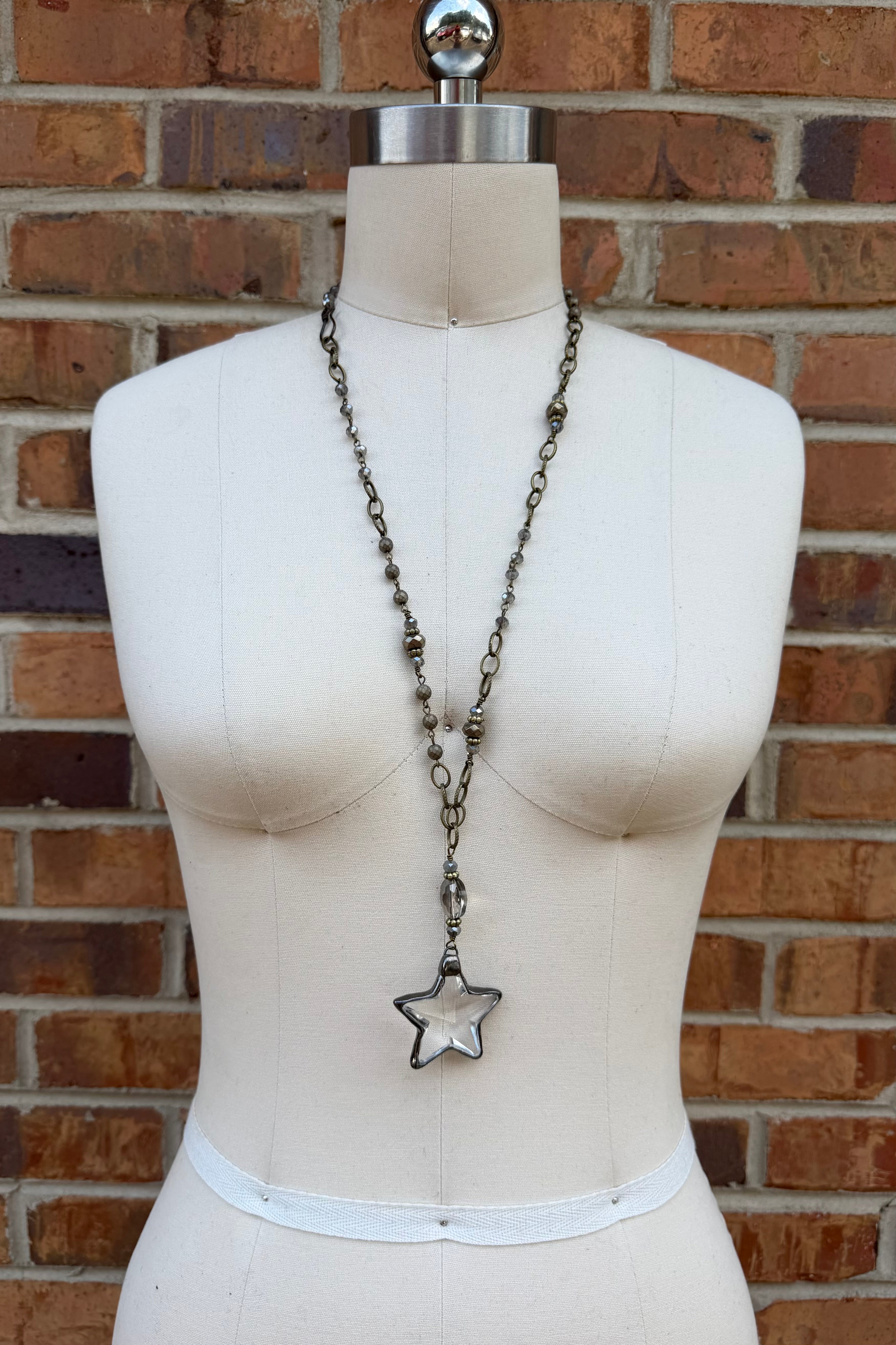 Star Flight Drop Necklace