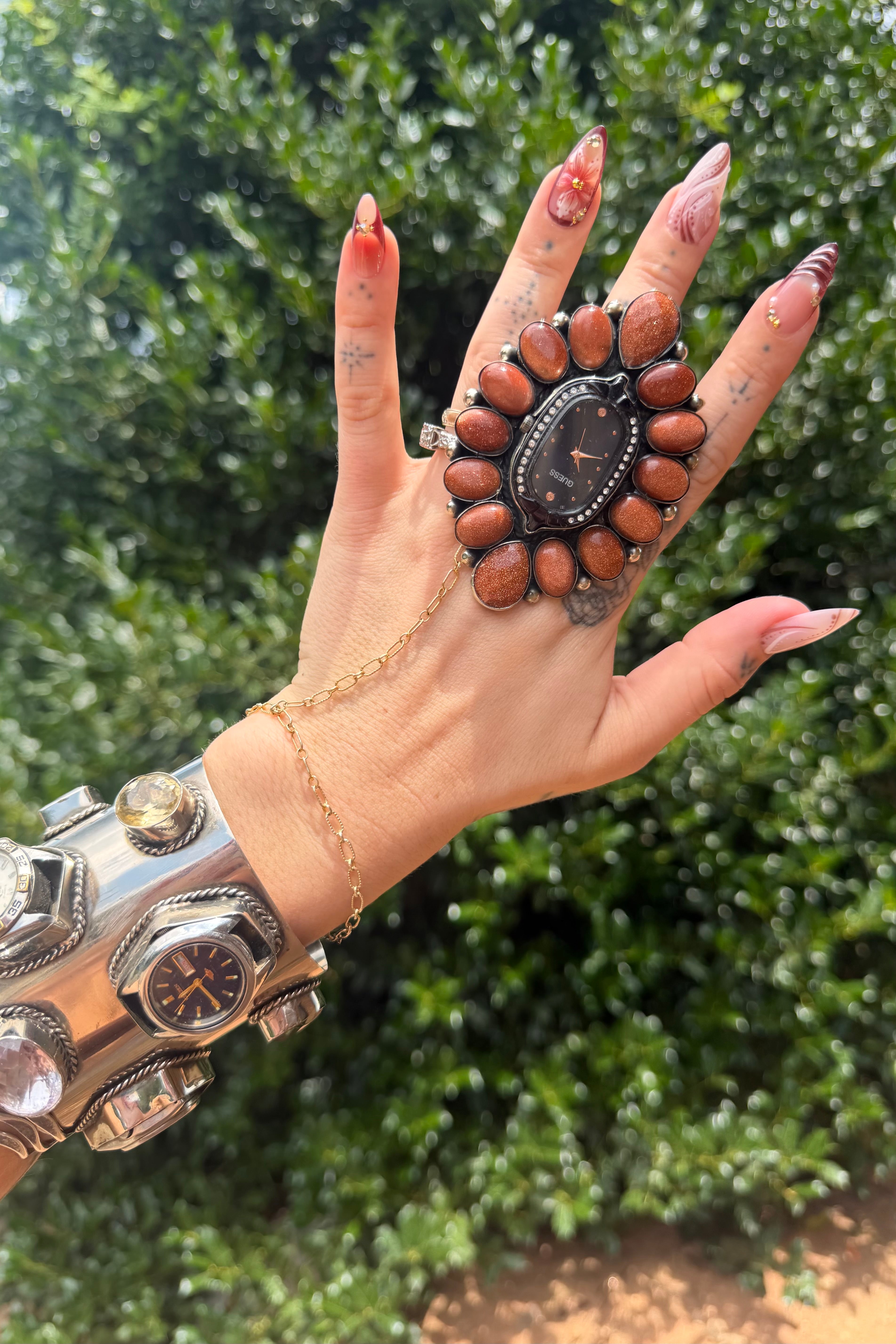 Sparkle in Her Eye Watch Ring