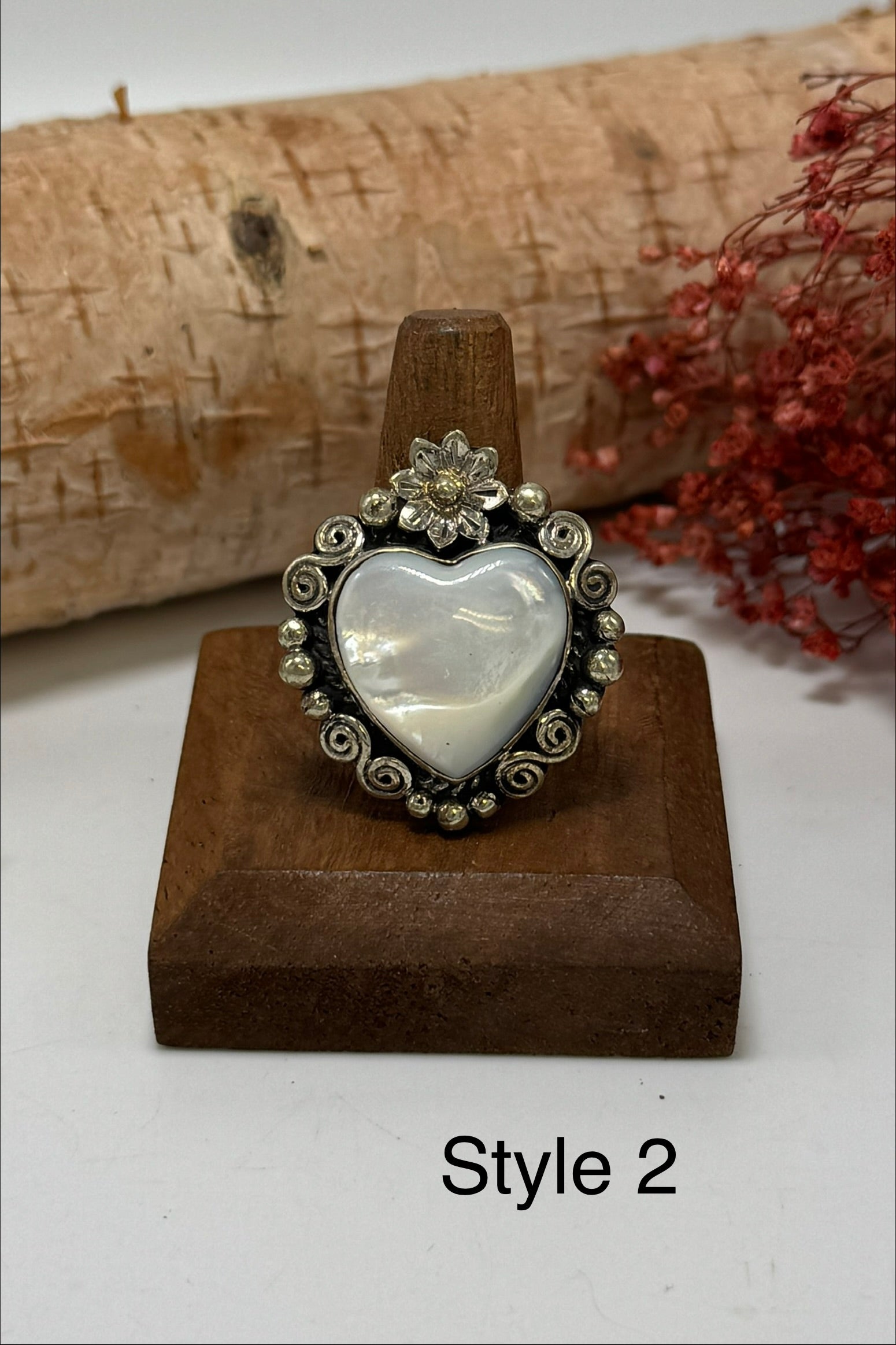 Pearl Hearts in Shell