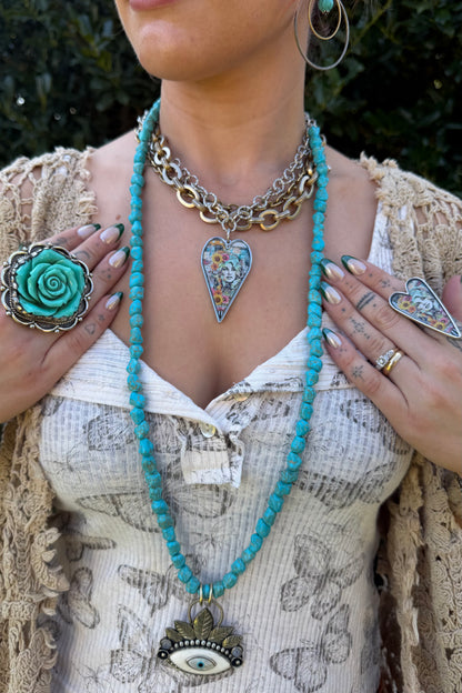 OOAK All Seeing Eye Necklace
