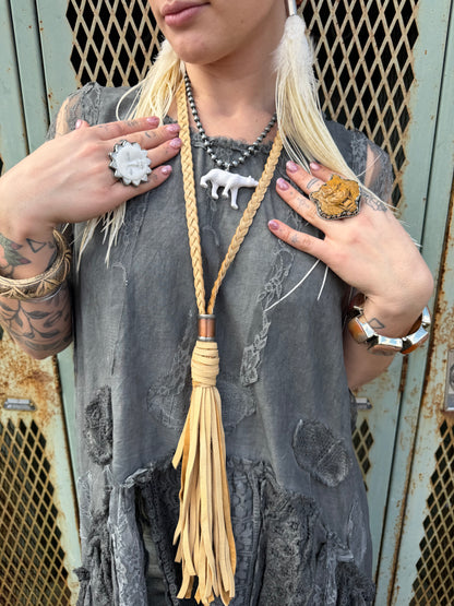 Polar Bear Inner Child Animal Necklace