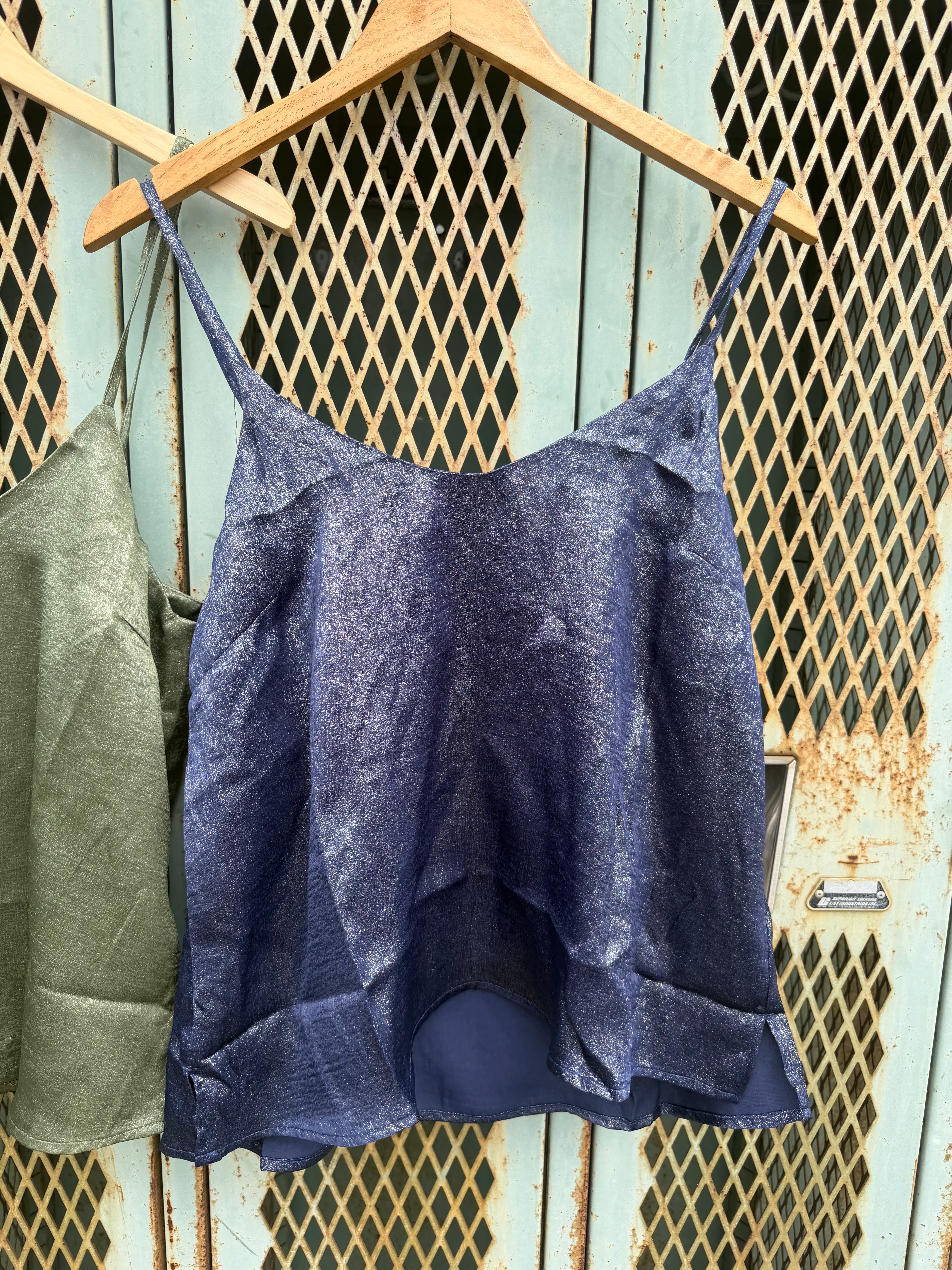 Final Sale - Shimmer Tank Top