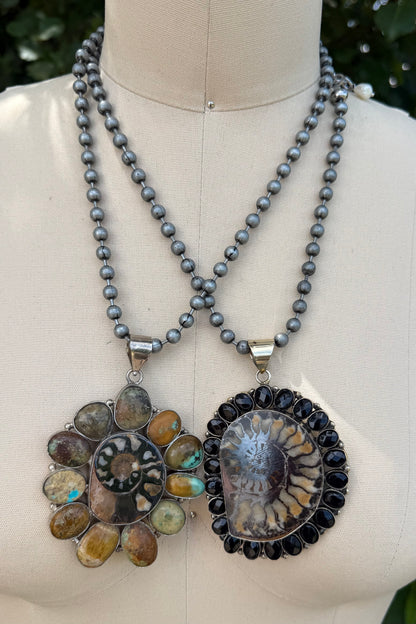 Fossil Mash Chunky Necklace