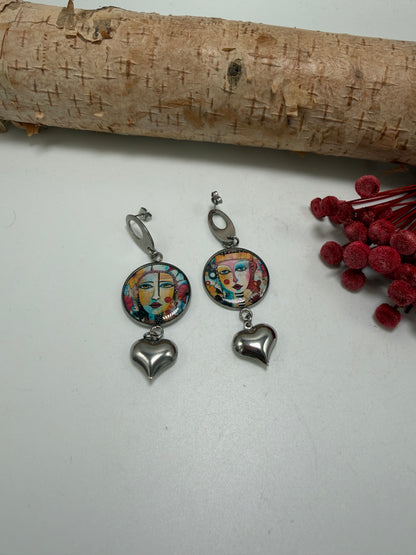 The Face Earrings