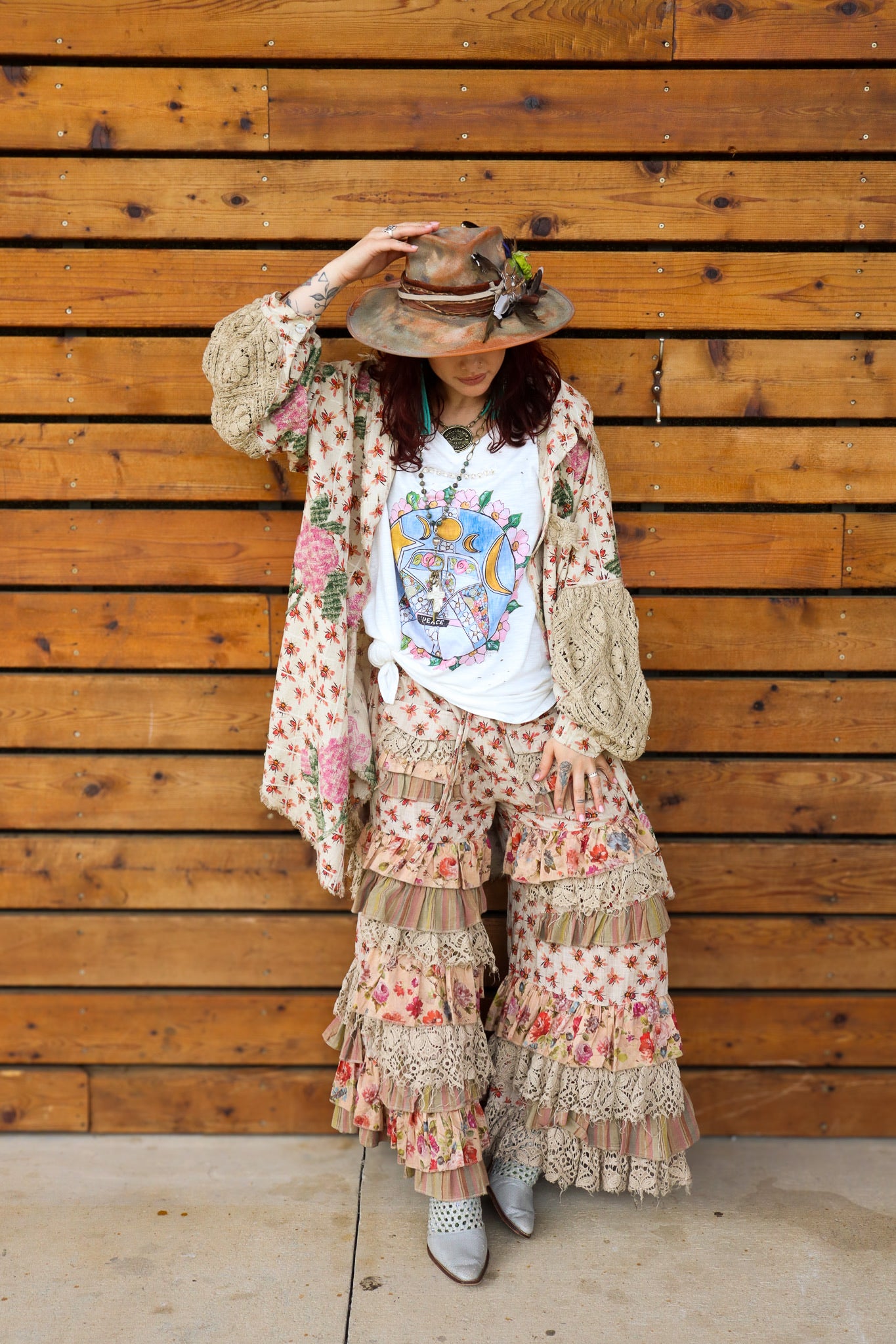 Buzzing About Bee Ruffle Layered Pant
