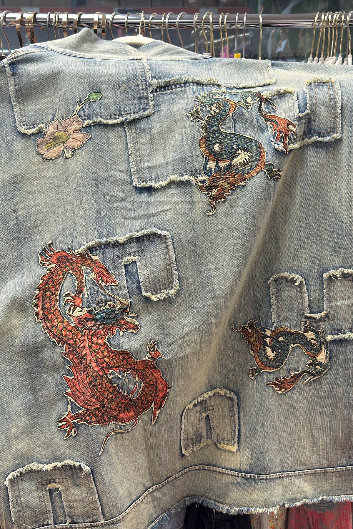 PREORDER - Breathing Fire Dragon Oversized Cardigan