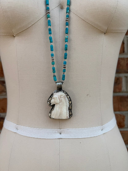 Horse Head Necklace