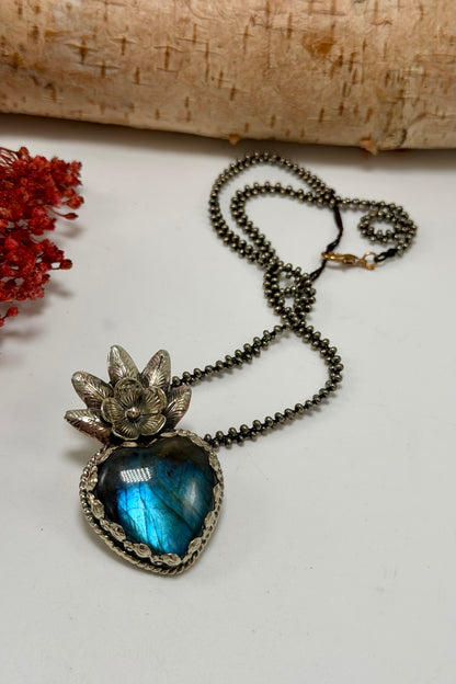 Heart Drop Shortie Necklace