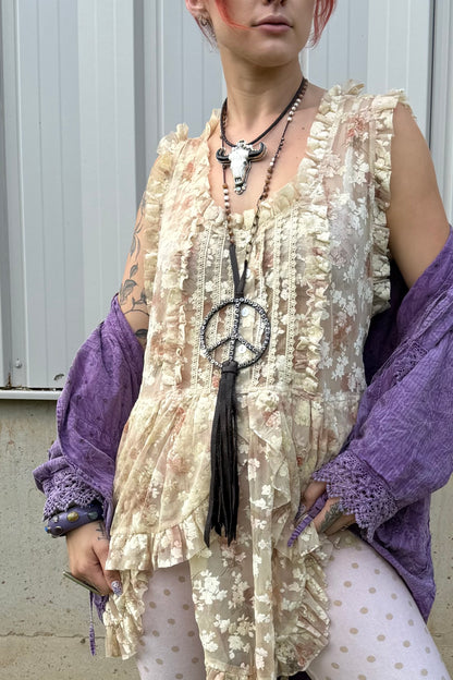 Peace Out Chunky Necklace