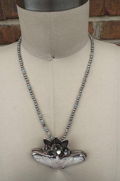 Asymmetrical Hawk Necklace 1