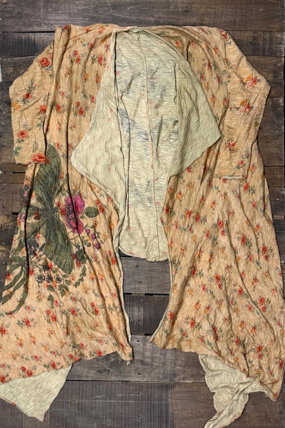 Loose Ends Cardigan in Peaceful Garden