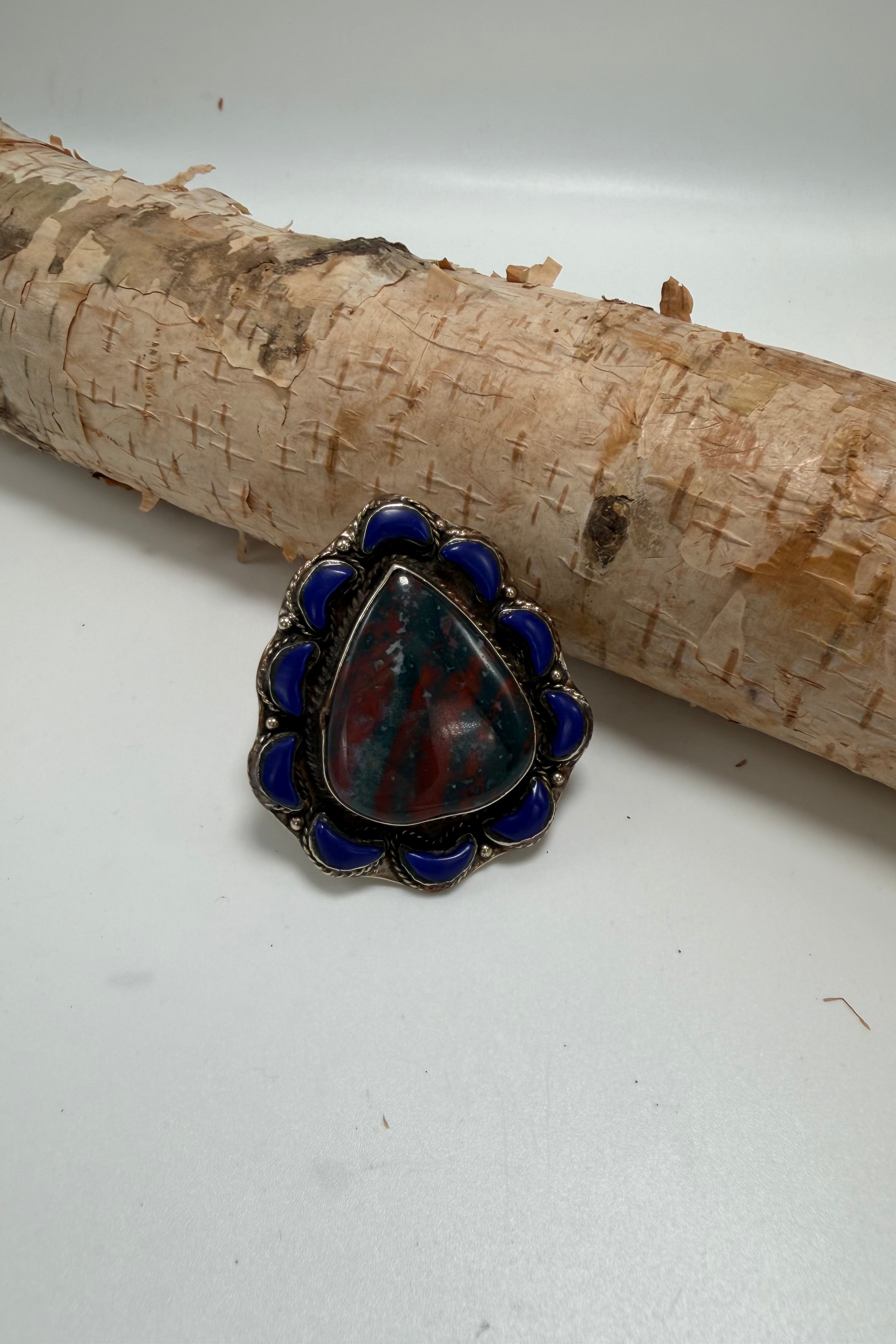 Colorful Teardrop Ring