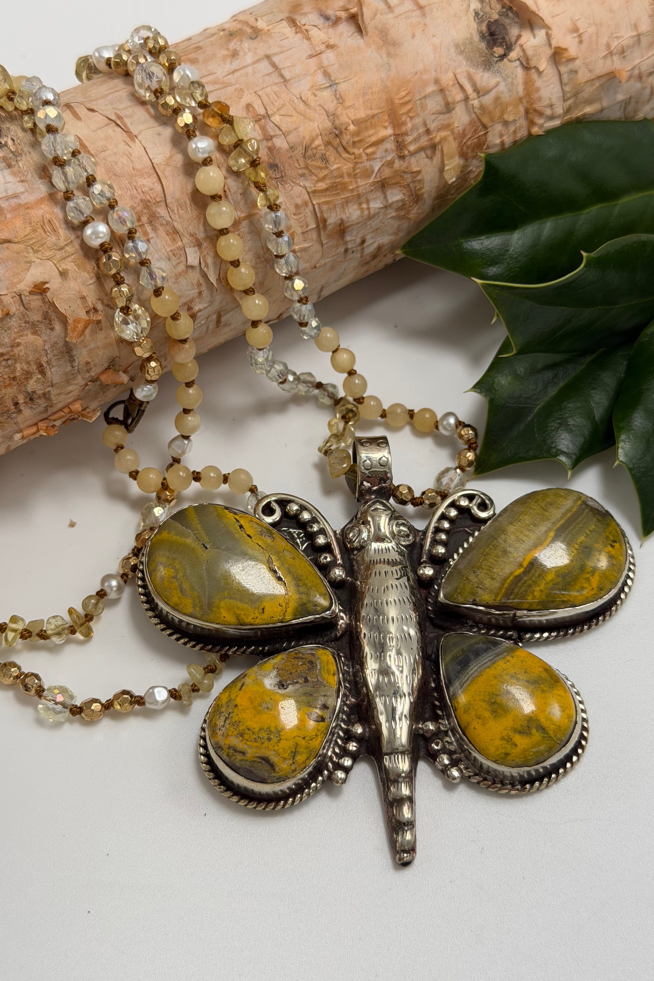 Bumble Jasper Chunky Butterfly