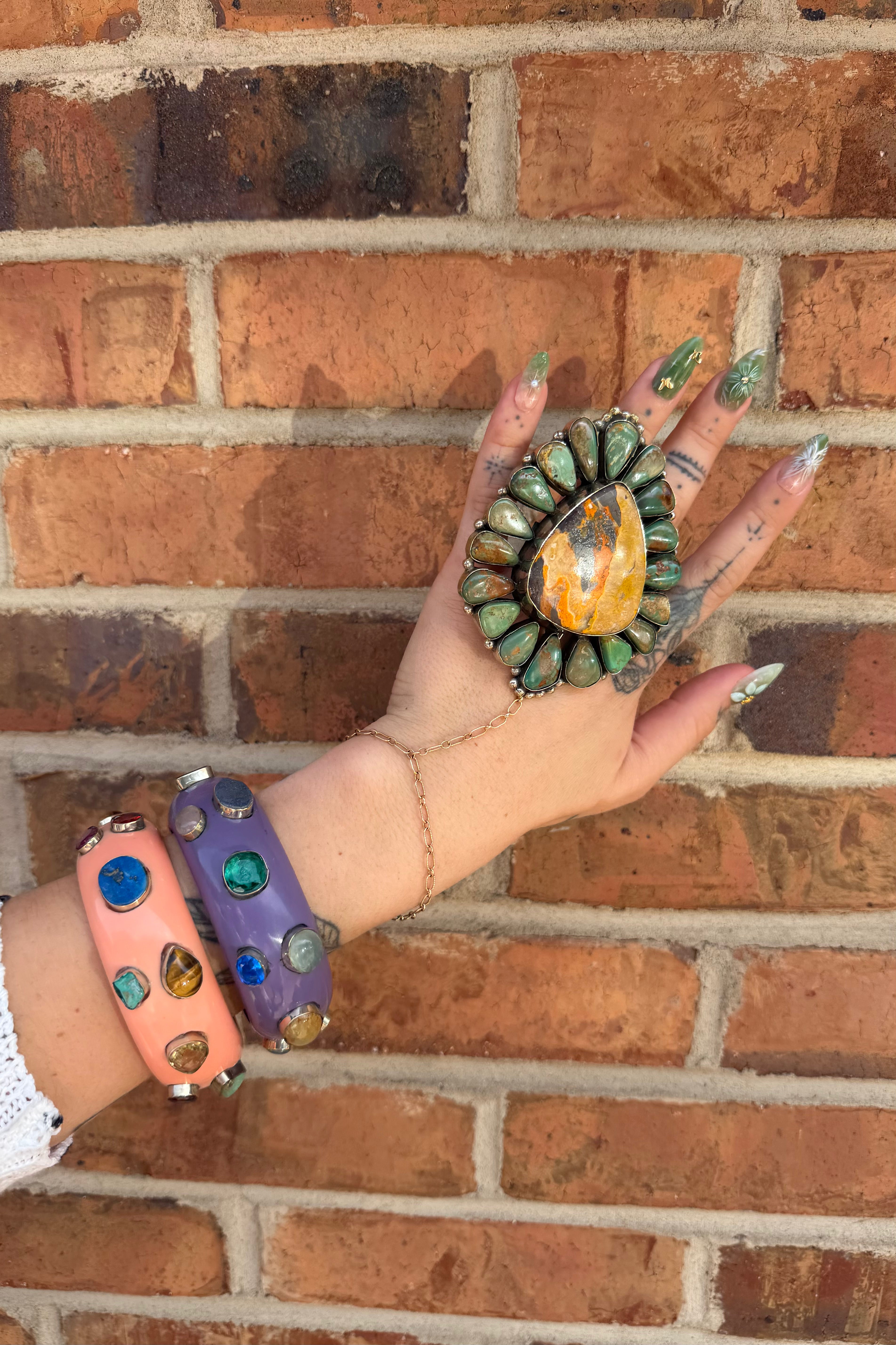 Bumblebee Teardrop Ring