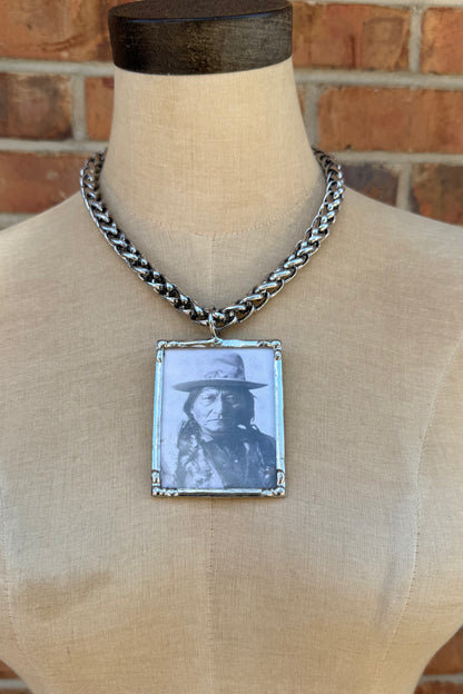 Chief Portrait 3 Necklace