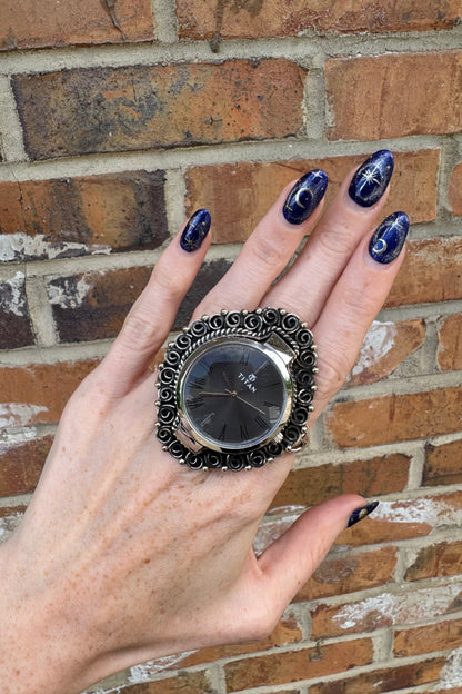 Titan Grey Watch Ring