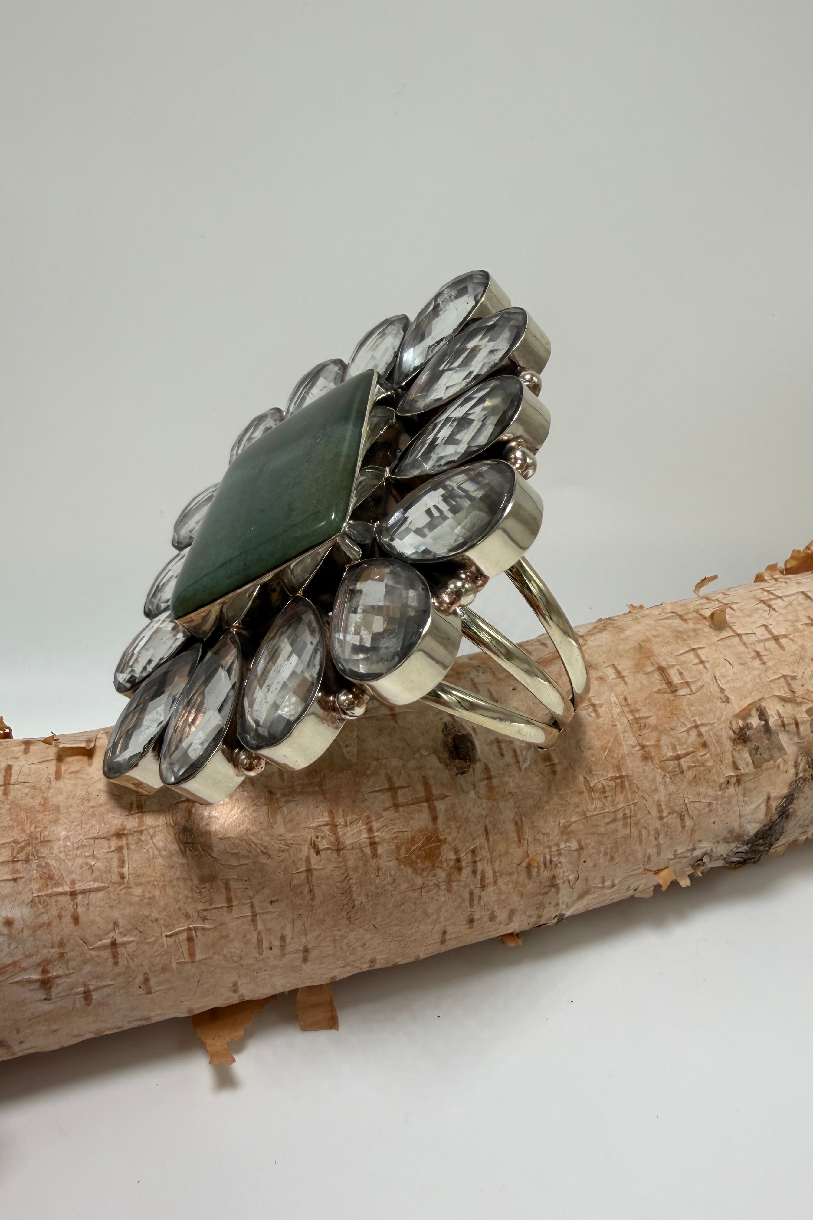 Diamond Shape Statement Cuff