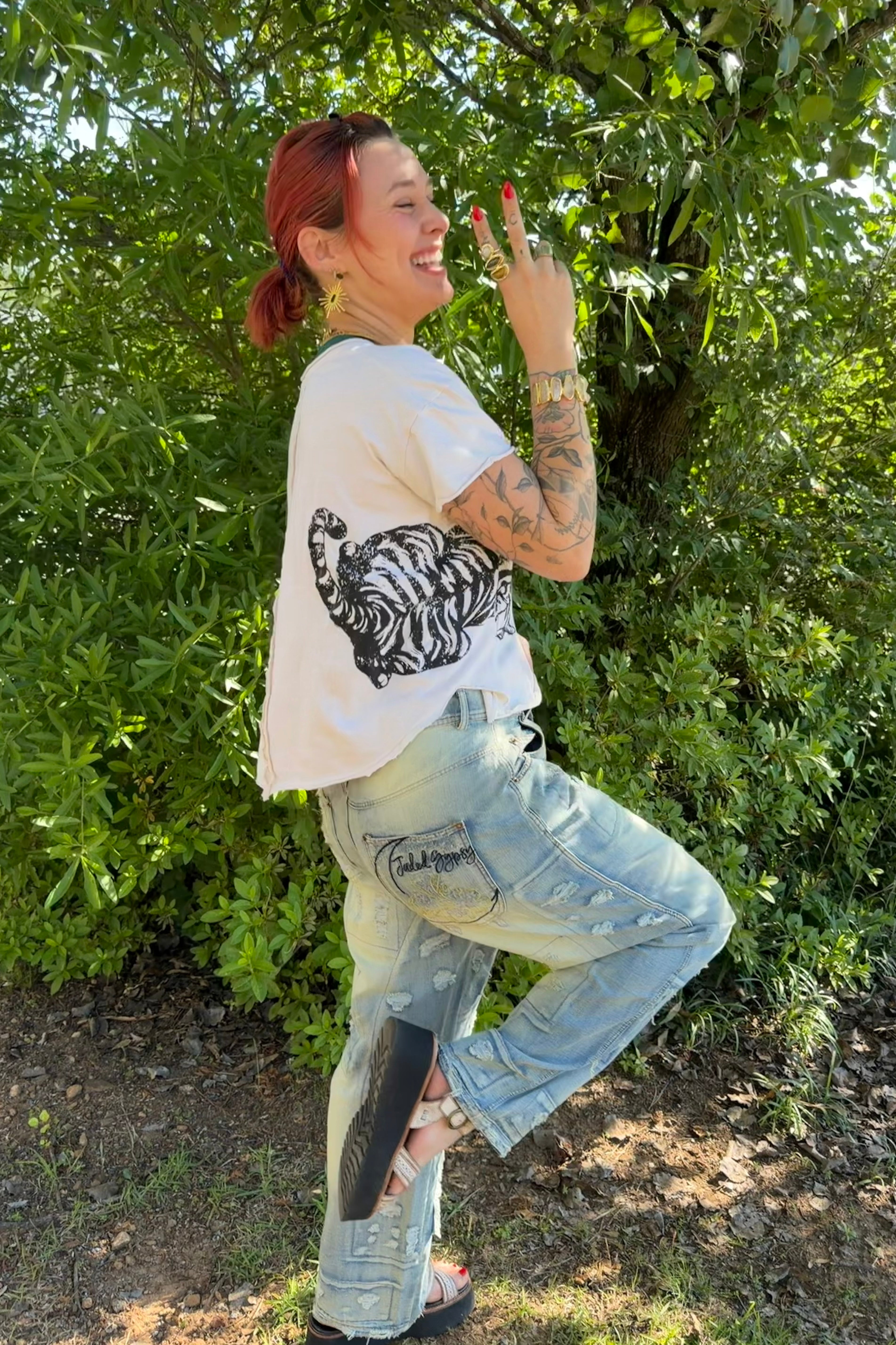 Peace & Love Classic Jeans