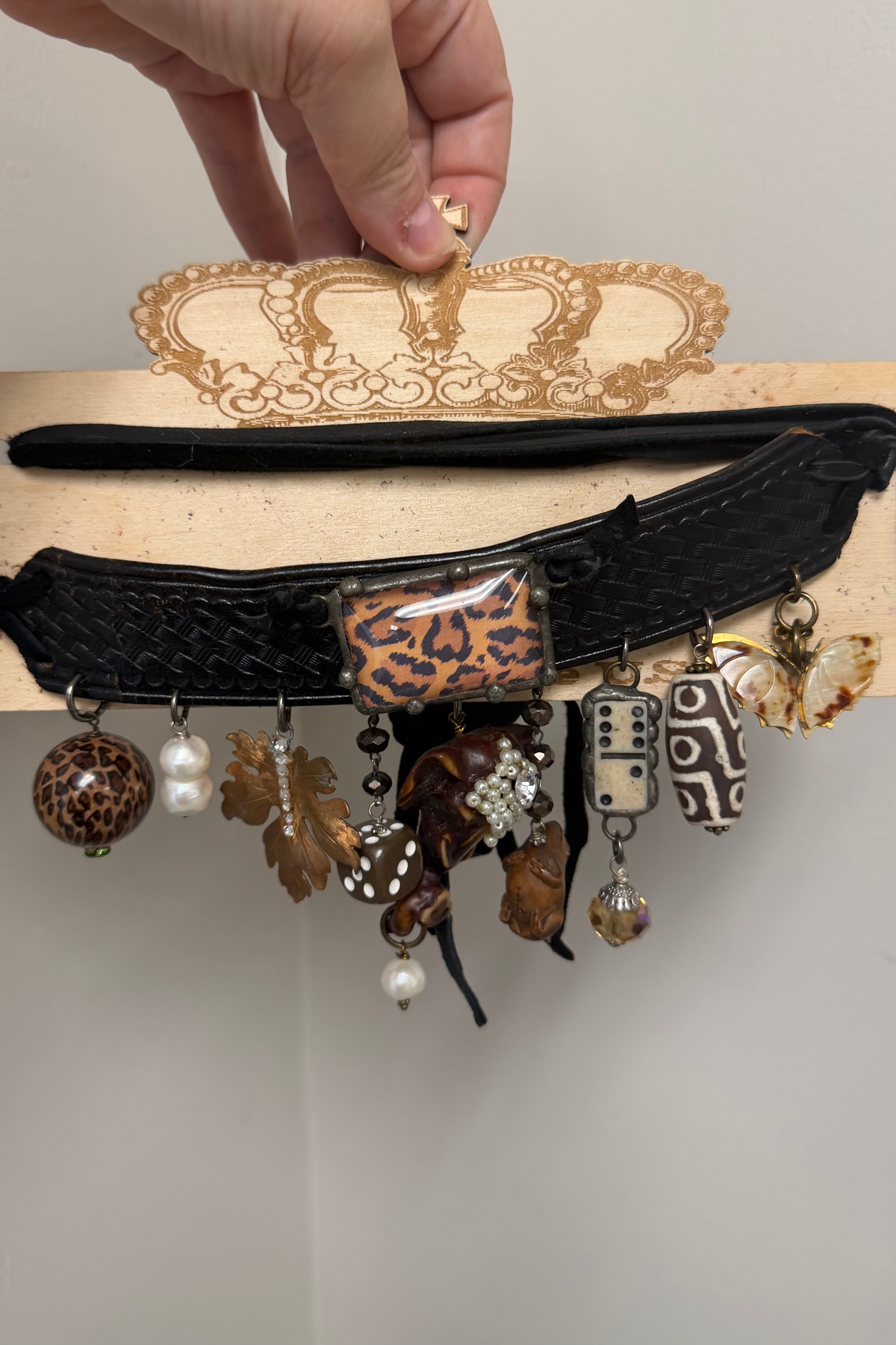 FINAL SALE My Leopard Dream Choker