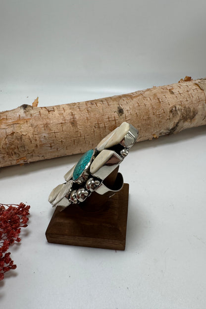 Eye of Turquoise Stone Ring