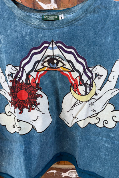 Final Sale -  All Seeing Eye Baby Tee
