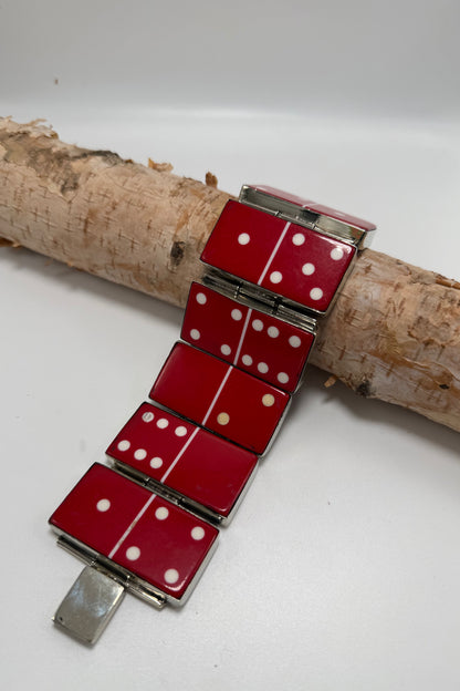 Red Domino Bracelet
