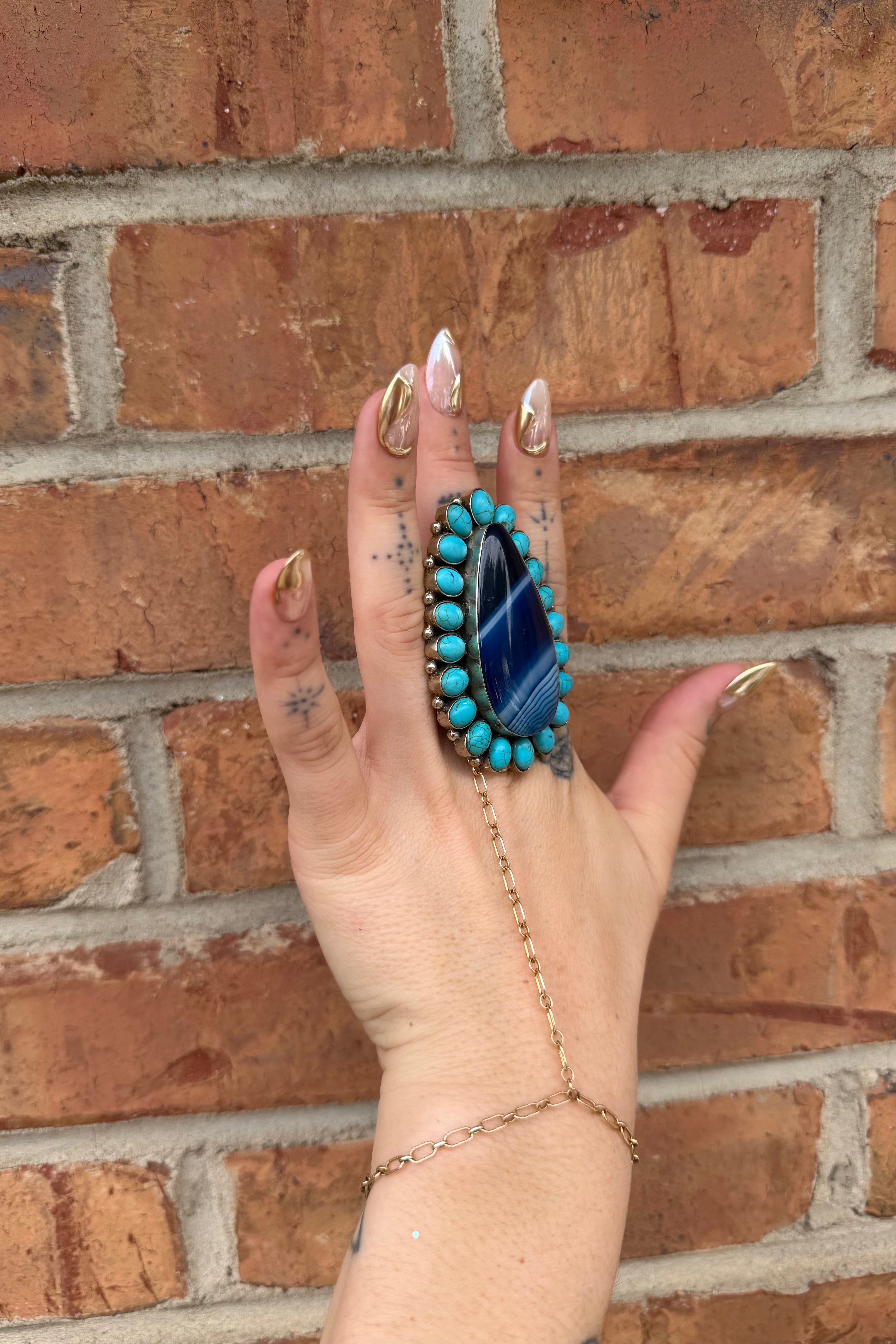 Blue Stunner Ring