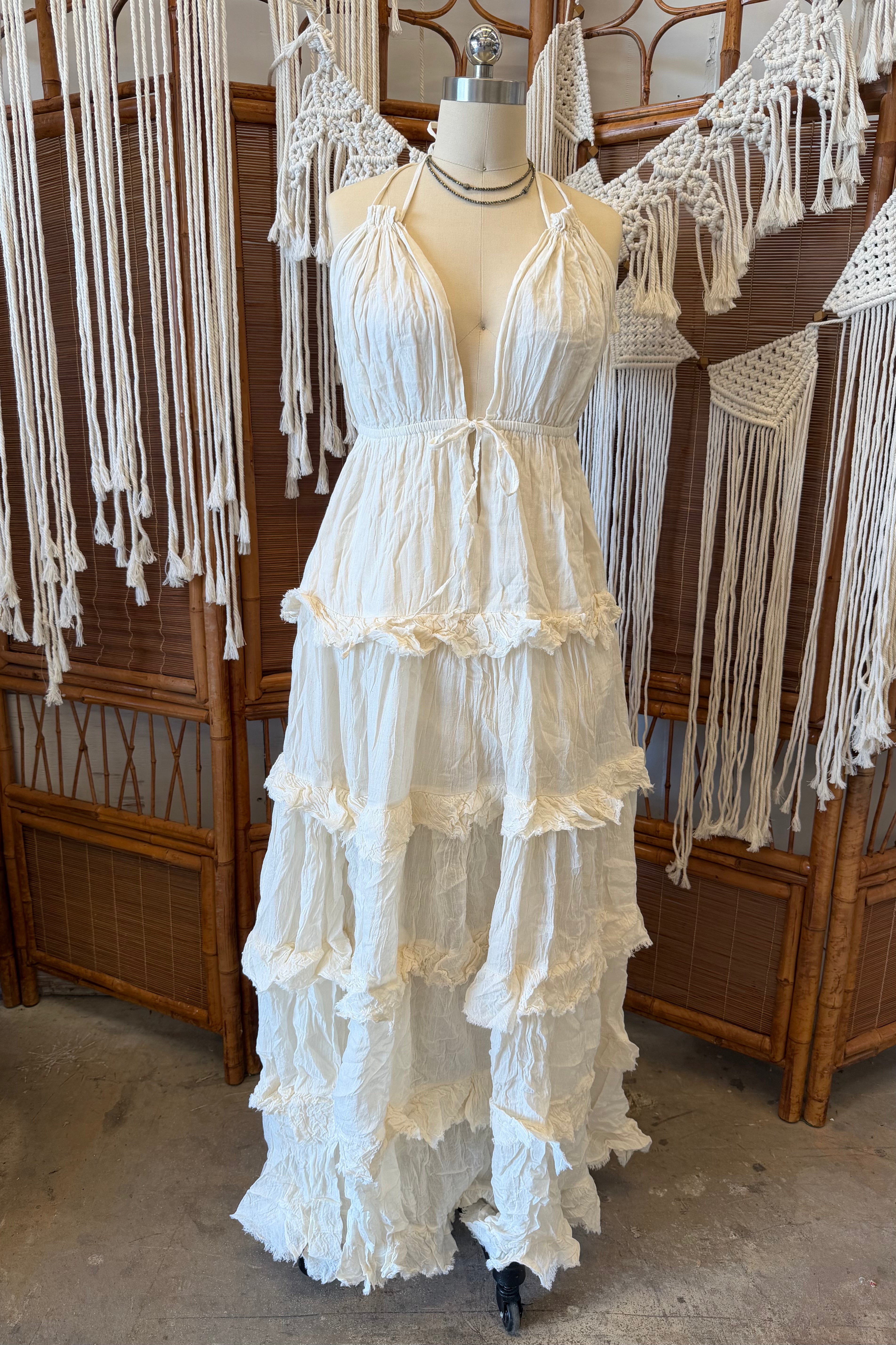 Goddess Haulter Dress