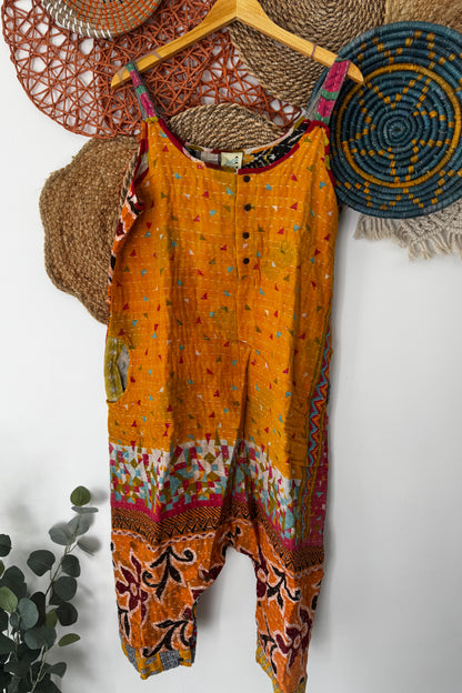 Kantha Sunrise Romper Combo J