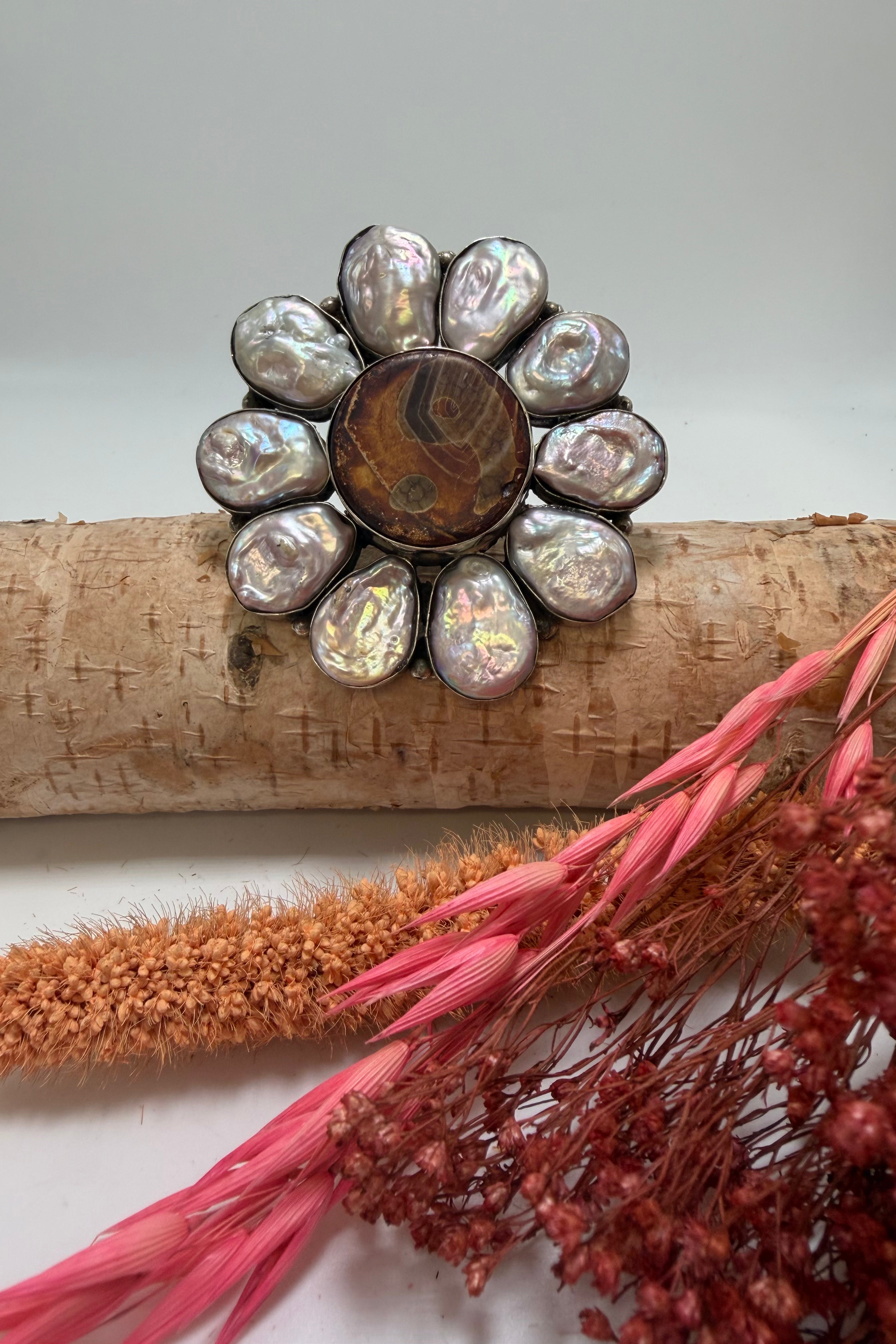 Pearl & Peace Ring