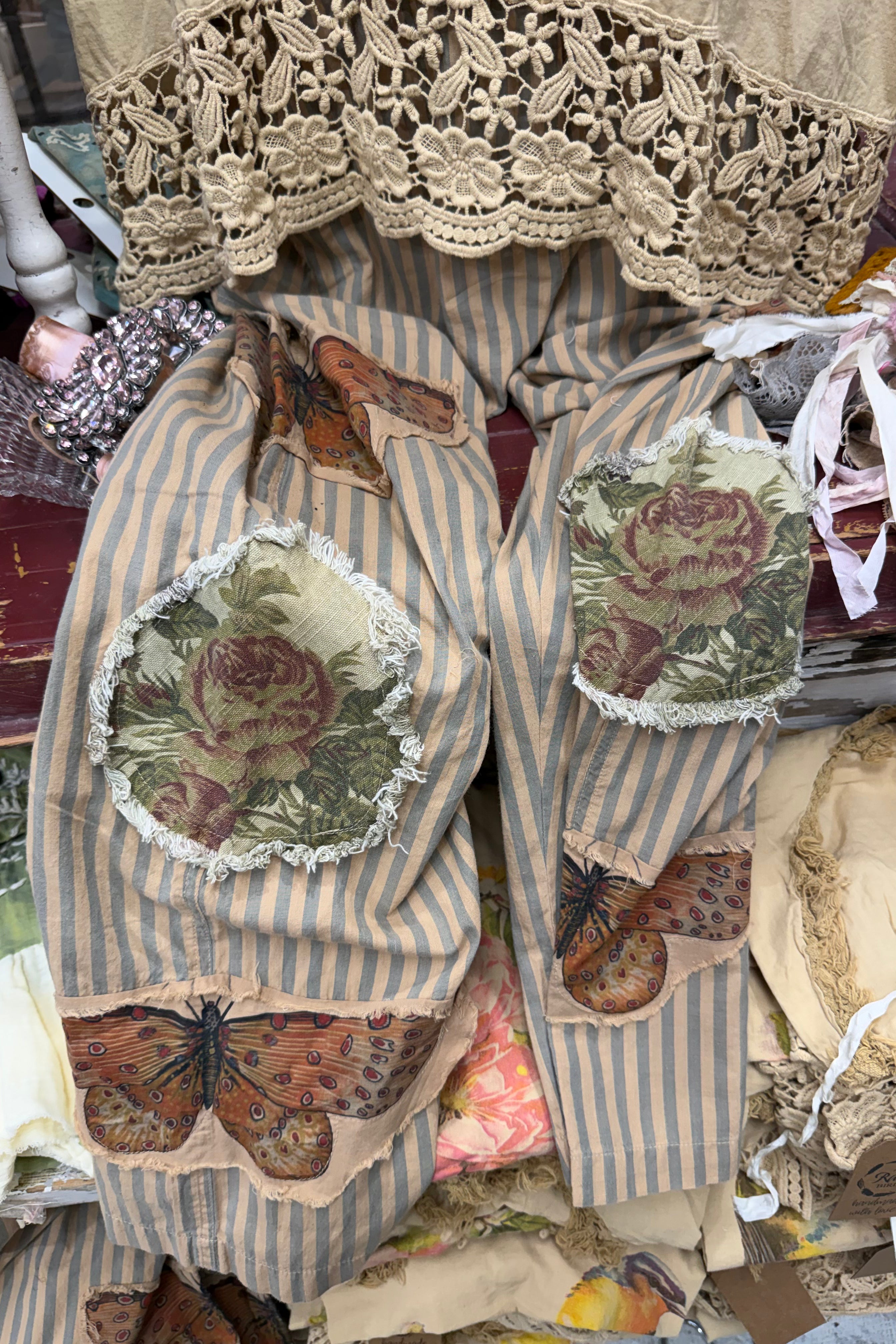 Striped Butterfly Pant