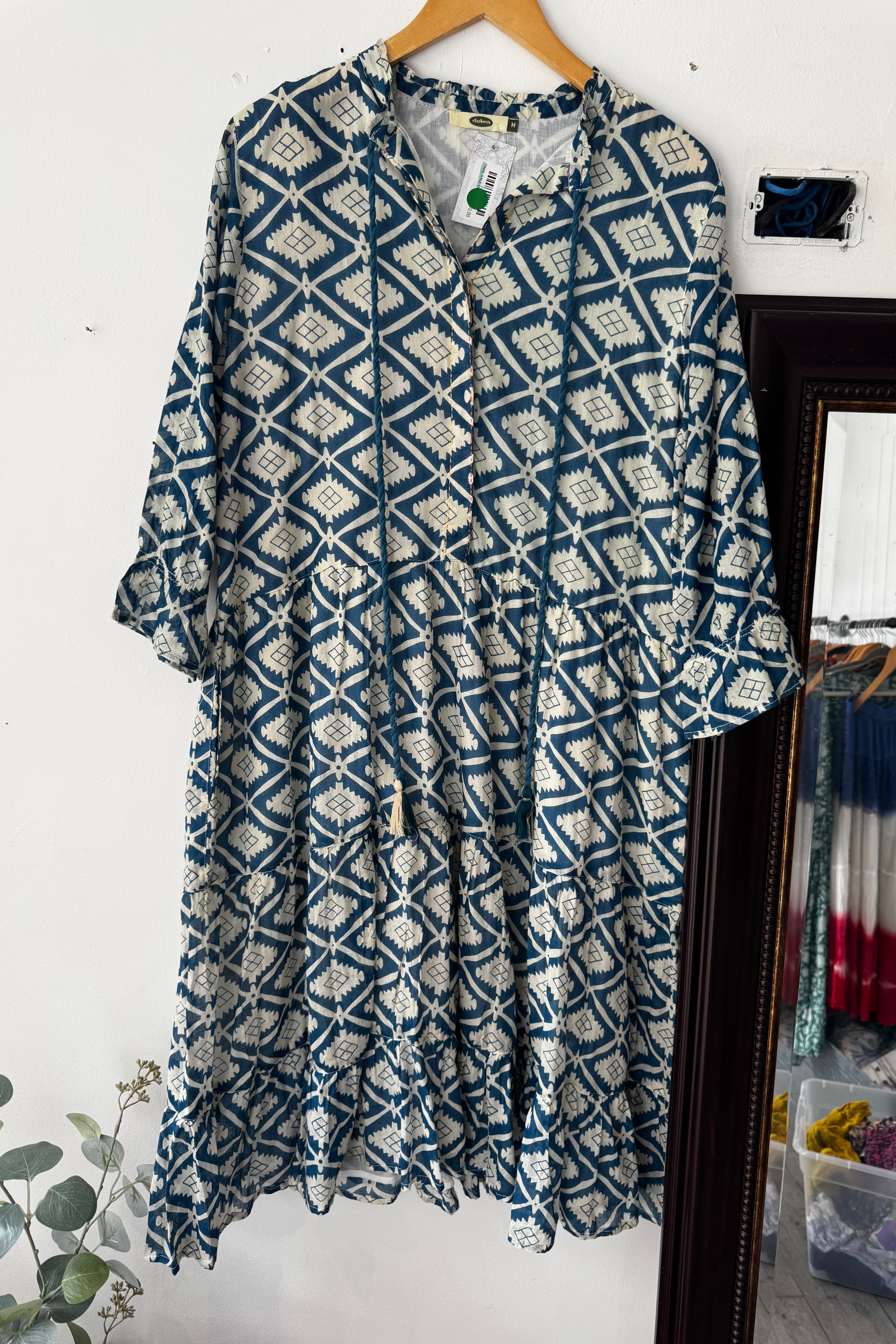 Blue dress sale item
