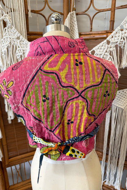 Kantha Vest