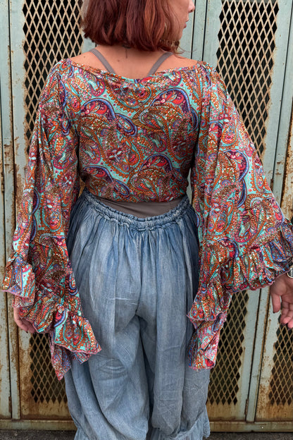 Butterfly Center Cinched Top Combo I